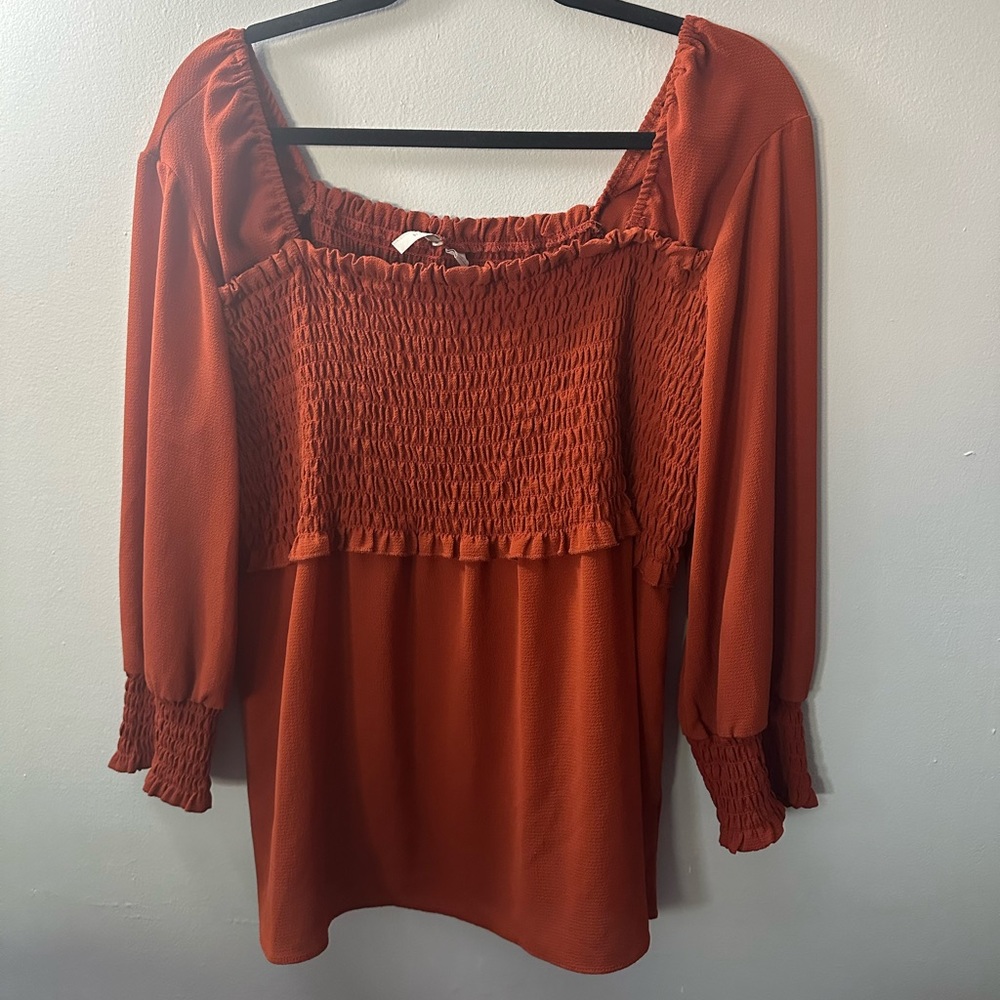 Cato fashions peplum top